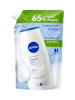 Nivea Ricarica di gel doccia cremoso Creme Soft 500ml