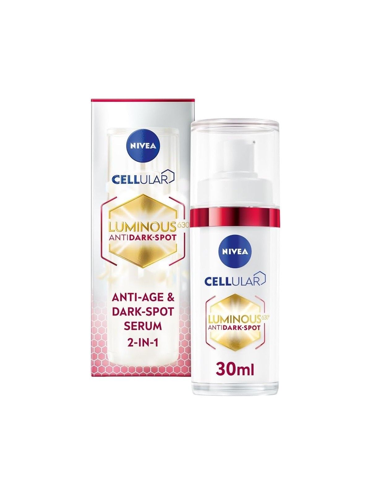 Nivea Trattamento cellulare illuminante anti-età 2 in 1 per discromie e rughe 30ml