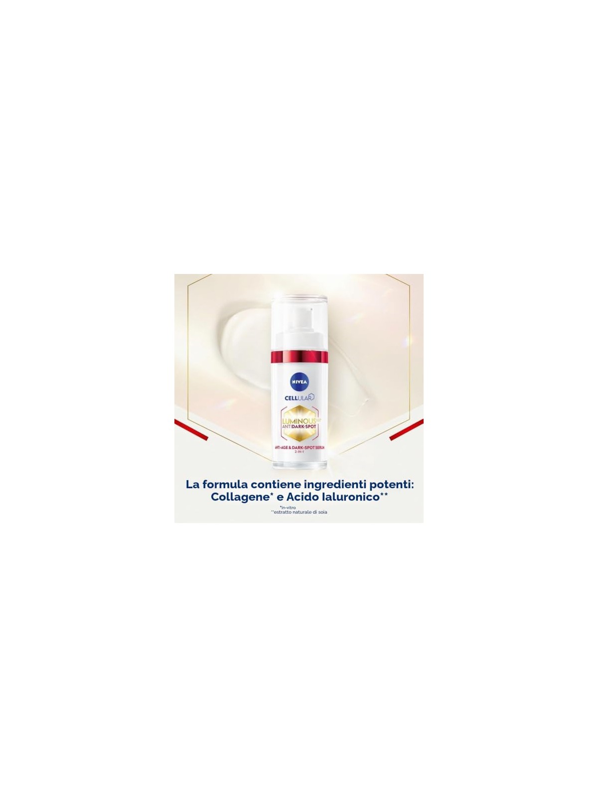 Nivea Trattamento cellulare illuminante anti-età 2 in 1 per discromie e rughe 30ml