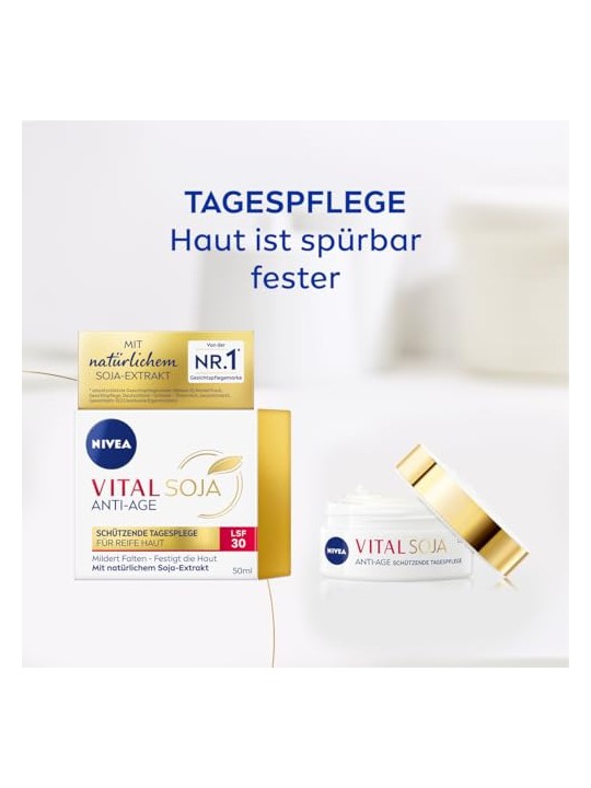 Nivea Vital Soya Anti-Age crema idratante viso SPF30 50ml