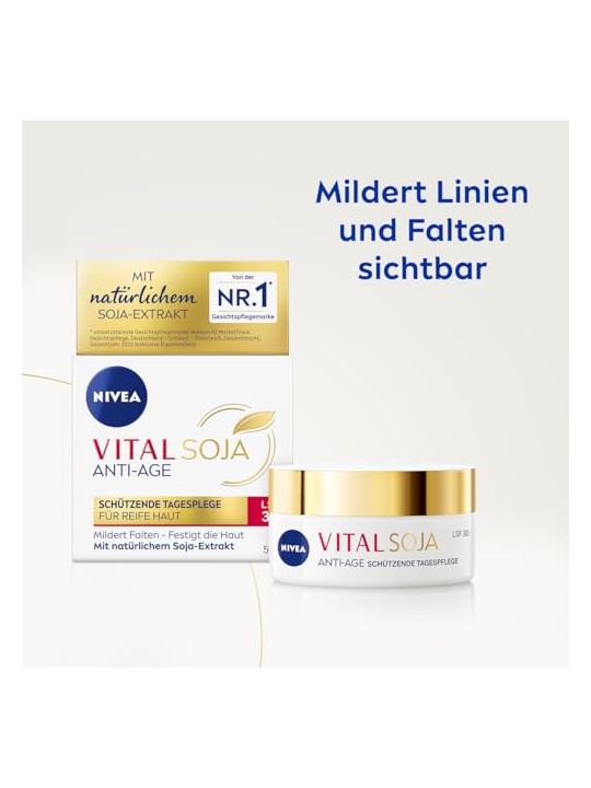 Nivea Vital Soya Anti-Age crema idratante viso SPF30 50ml