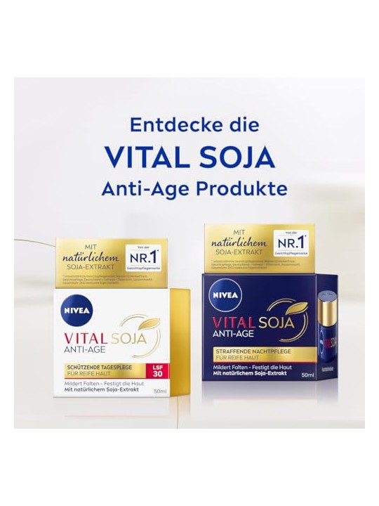 Nivea Vital Soya Anti-Age crema idratante viso SPF30 50ml