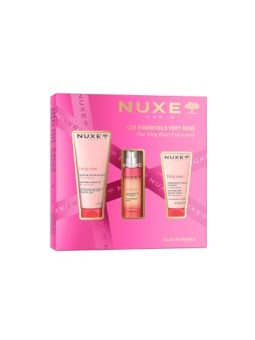 Nuxe Very Rose Set Shower Gel 100ml  eau de parfum Spray 30ml Hand Cream 50ml 10ml