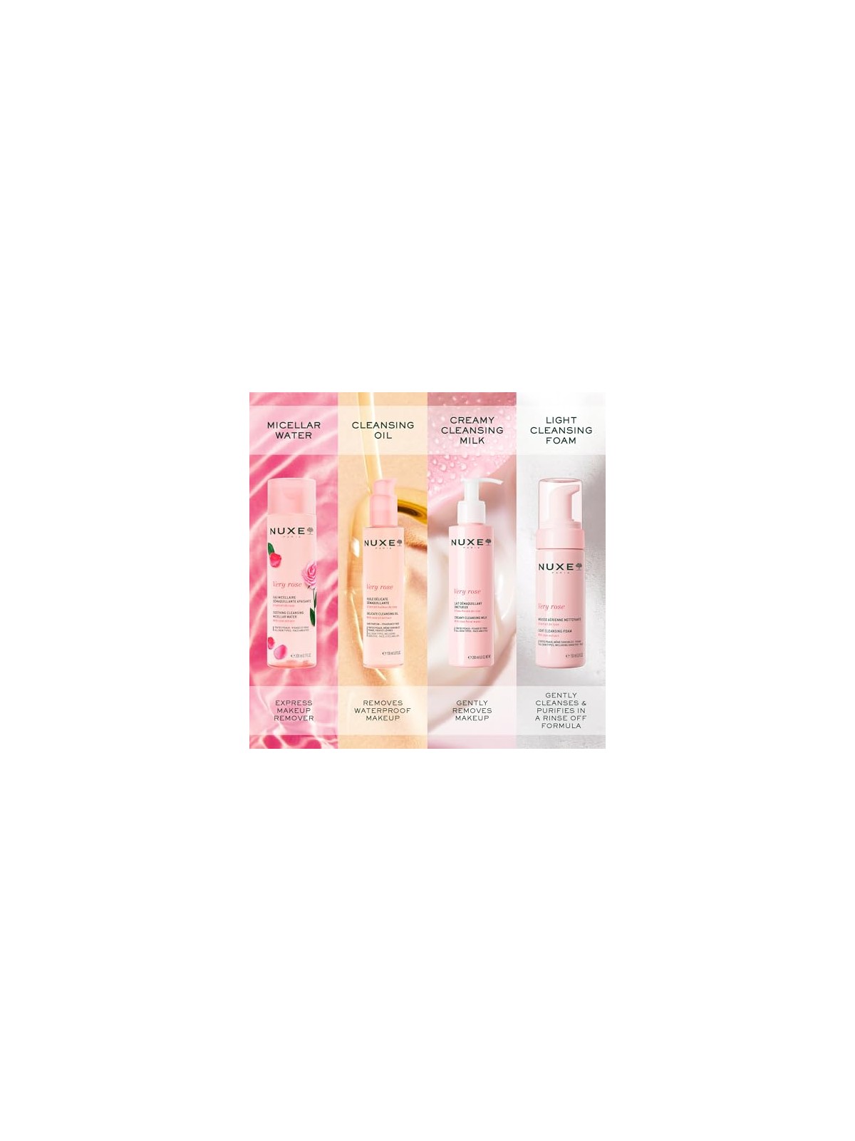 Nuxe Very Rose Soothing Cleansing Micellar Water 400ml donna