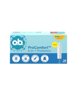 O.b. Tamponi ProComfort Normali, confezione da 24 pezzi.
