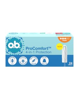 O.b. Tamponi ProComfort Super 24 pezzi.