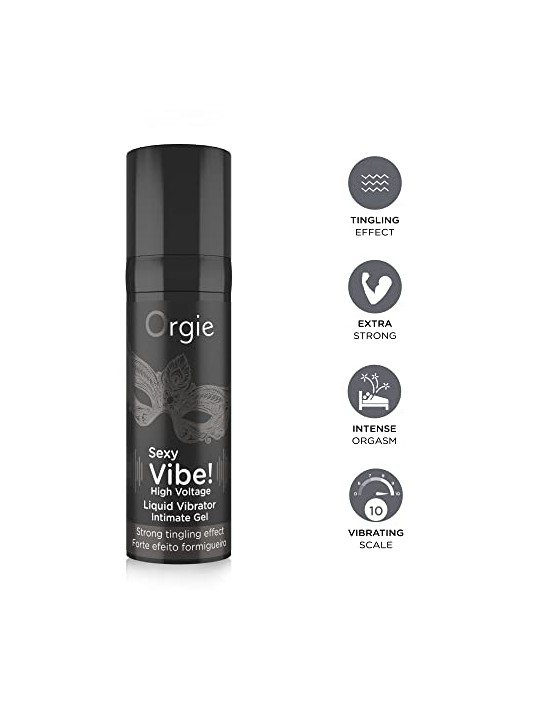 Orgie Atmosfera sexy! Liquido vibratore ad alta tensione gel vibrante stimolante 15ml