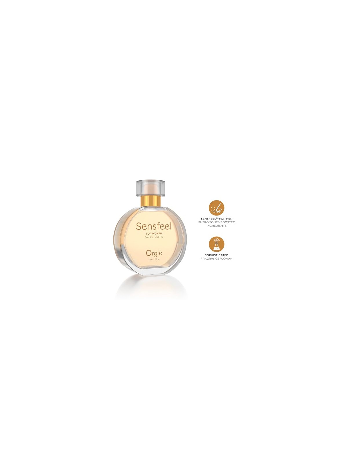 Orgie Sensfeel for Woman, profumo spray ai feromoni, 50ml