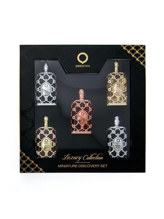 Orientica Luxury Collection Discovery Iconic Bottle Set EDP MINI 5 x 7,5ml
