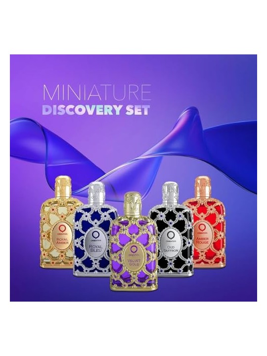 Orientica Luxury Collection Discovery Iconic Bottle Set EDP MINI 5 x 7,5ml