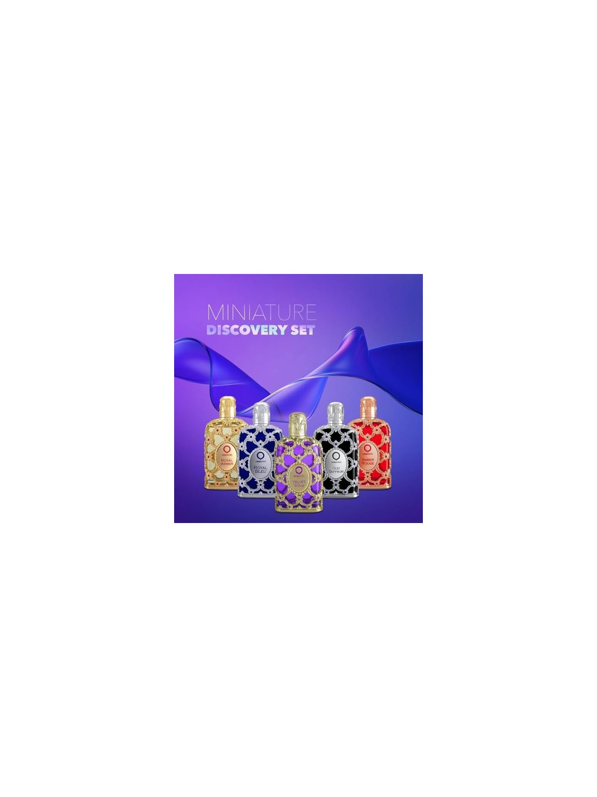 Orientica Luxury Collection Discovery Iconic Bottle Set EDP MINI 5 x 7,5ml
