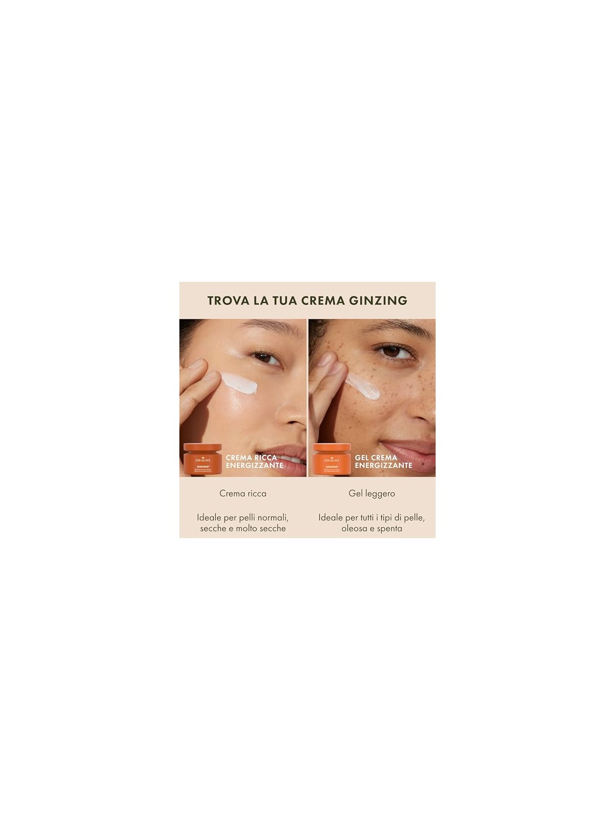 Origins Crema energizzante ricca GINZING 30ml donna