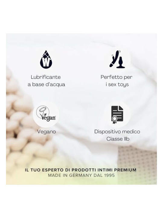 Pjur Lubrificante vegano a base d'acqua per donna, 100ml