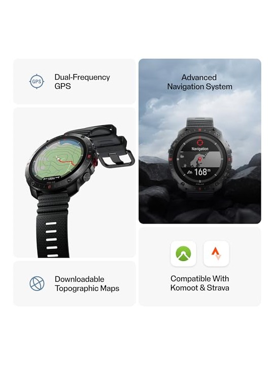Polar POLAR GRIT X2 PRO Nero SL unisex