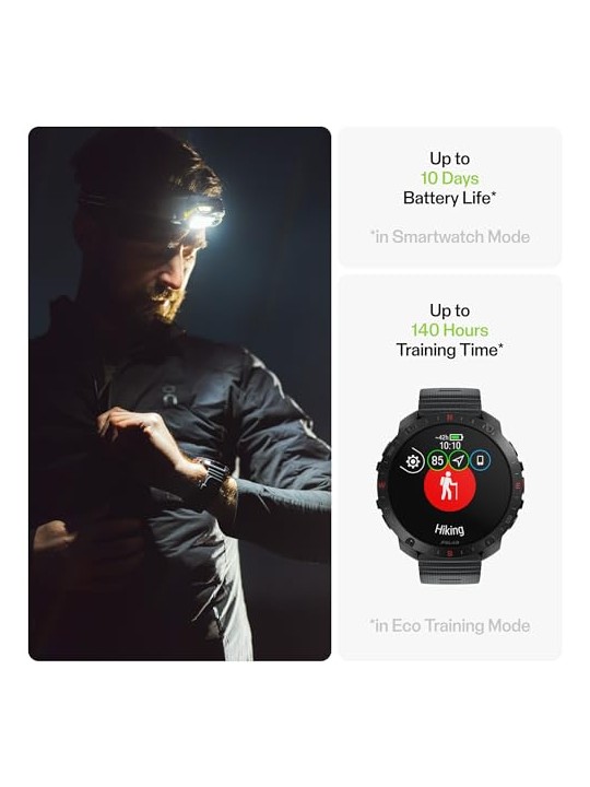 Polar POLAR GRIT X2 PRO Nero SL unisex