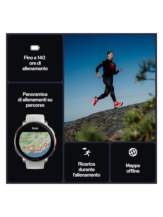 Polar POLAR VANTAGE V3 Bianco SL unisex