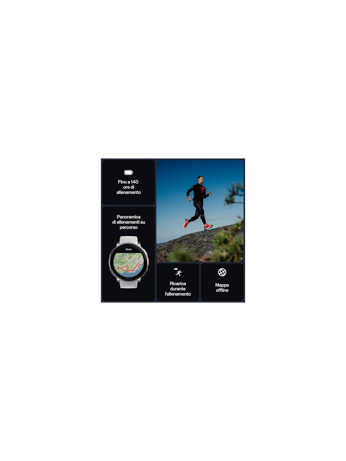 Polar POLAR VANTAGE V3 Bianco SL unisex