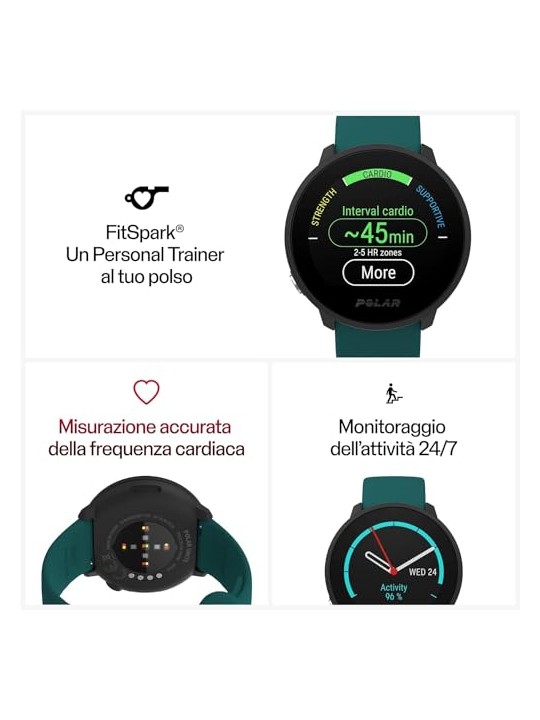 Polar UNITÀ POLARE Nero ML unisex