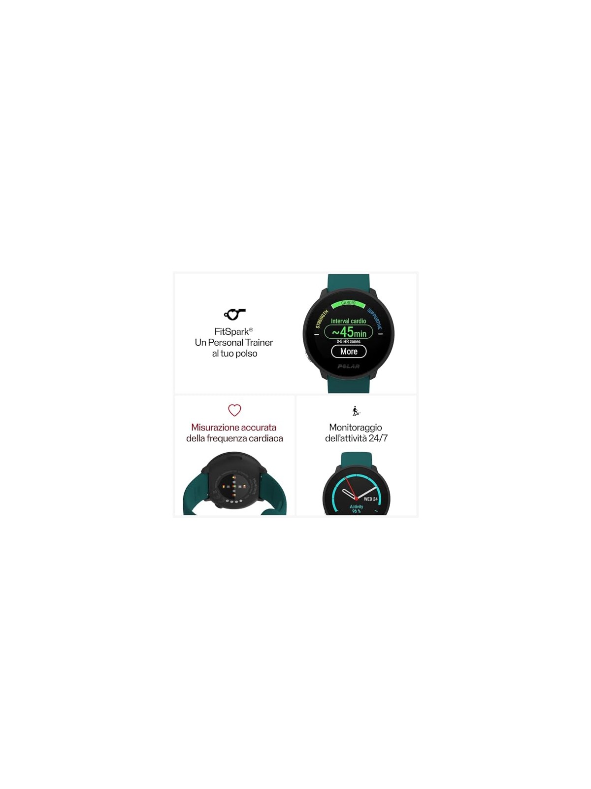 Polar UNITÀ POLARE Nero ML unisex