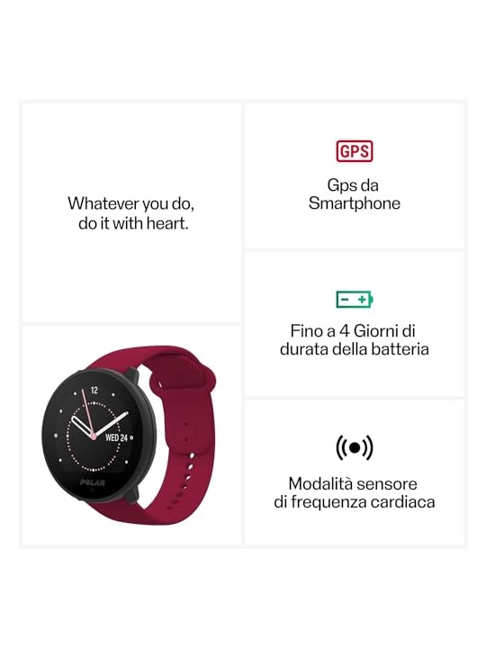 Polar UNITÀ POLARE Nero ML unisex