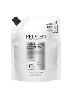 Redken CONCENTRATO ACIDO RINFORZANTE Shampoo professionale senza solfati per capelli danneggiati, ricarica da 500ml unisex