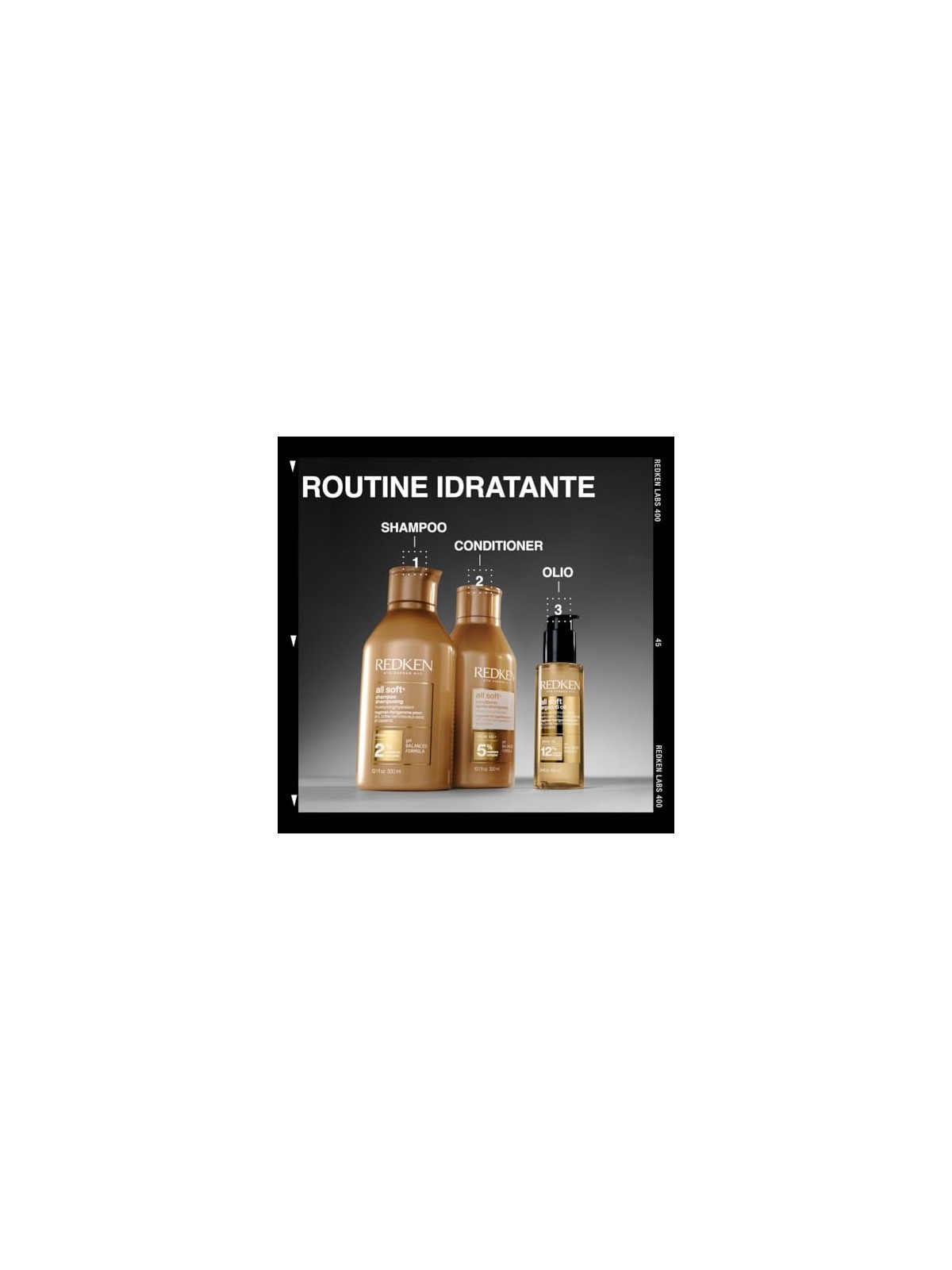Redken Olio di argan ALL SOFT - 6 confezioni da 100ml unisex