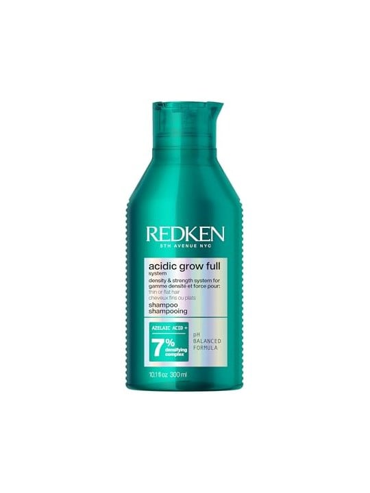 Redken Shampoo ACIDICgrOW FULL SYSTEM, sistema per dare densità e forza ai capelli fini o lisci 300ml unisex