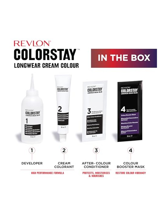 Revlon COLORSTAY crema colorata a lunga tenuta 66rosso intenso