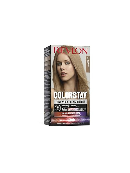 Revlon COLORSTAY Crema Colore a Lunga Durata - Rubio Claro 8
