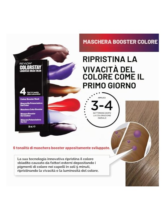 Revlon COLORSTAY Crema Colore a Lunga Durata - Rubio Claro 8