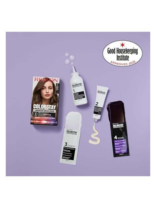Revlon Mass Market COLORSTAY crema colorata 415cioccolato helado 4 unit donna