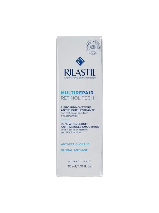 Rilastil Siero pro-età MULTIREPAIR RETINOL TECH con retinolo e niacinamide 30ml unisex
