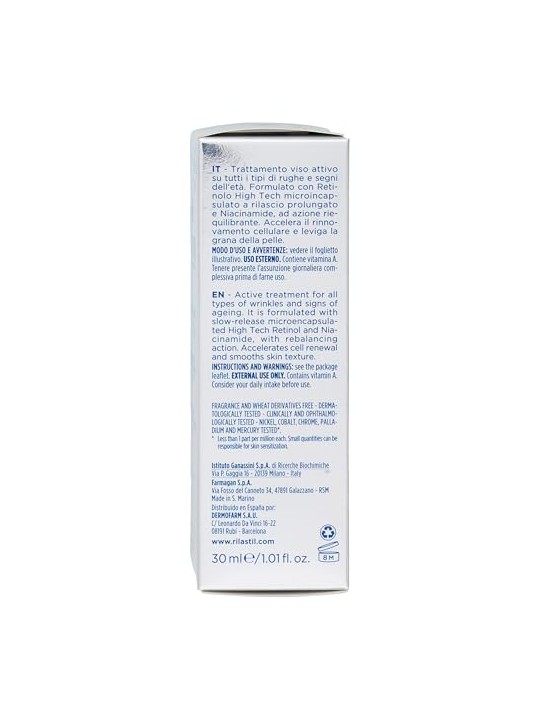 Rilastil Siero pro-età MULTIREPAIR RETINOL TECH con retinolo e niacinamide 30ml unisex