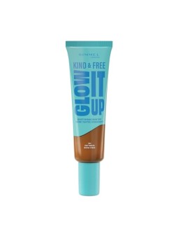 Rimmel London Kind & Free Glow It Up Moisturising Skin Tint 504 Deep Mocha 30ml