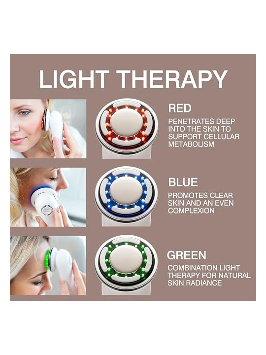 Rio-Beauty Centro estetico con trattamento lifting e tonificante a luce LED. donna