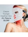 Rio-Beauty Maschera facciale luminosa a LED donna