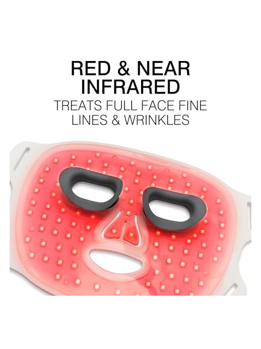 Rio-Beauty Maschera facciale luminosa a LED donna