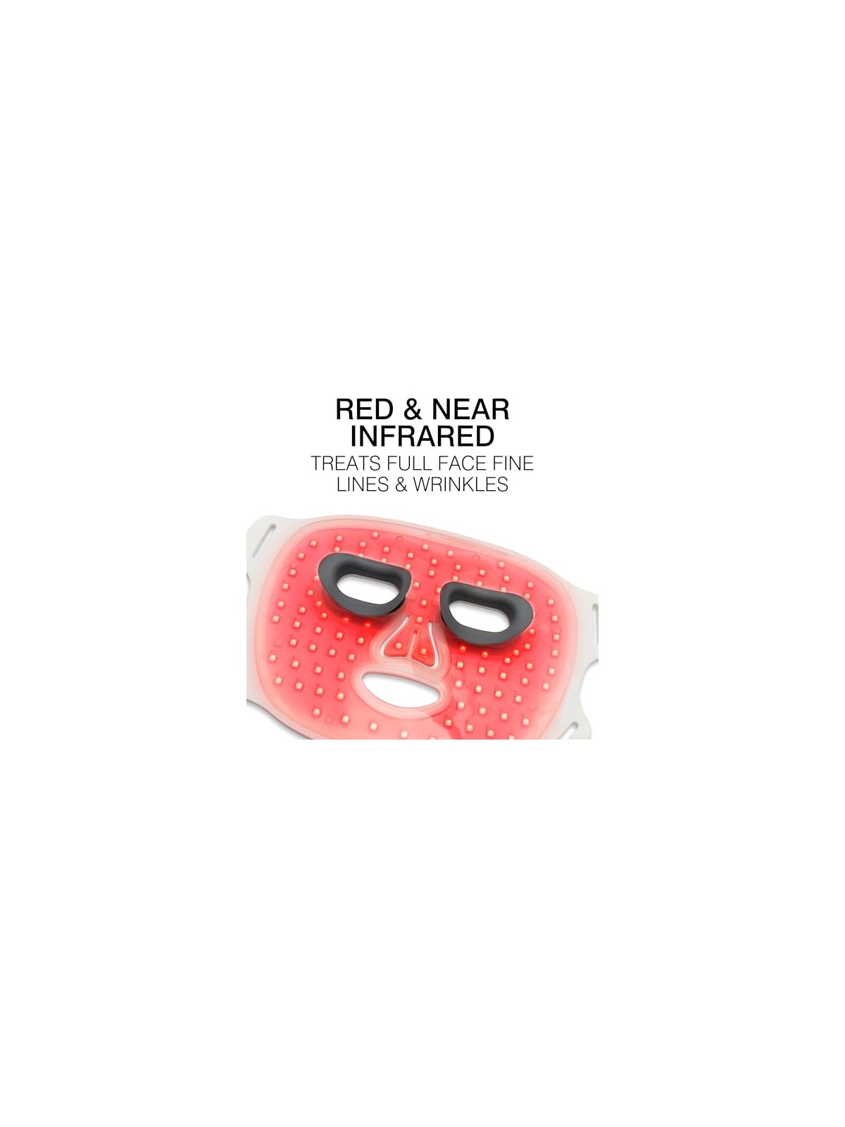 Rio-Beauty Maschera facciale luminosa a LED donna