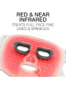 Rio-Beauty Maschera facciale luminosa a LED donna