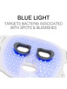 Rio-Beauty Maschera facciale luminosa a LED donna