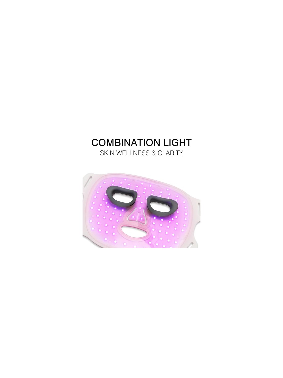 Rio-Beauty Maschera facciale luminosa a LED donna