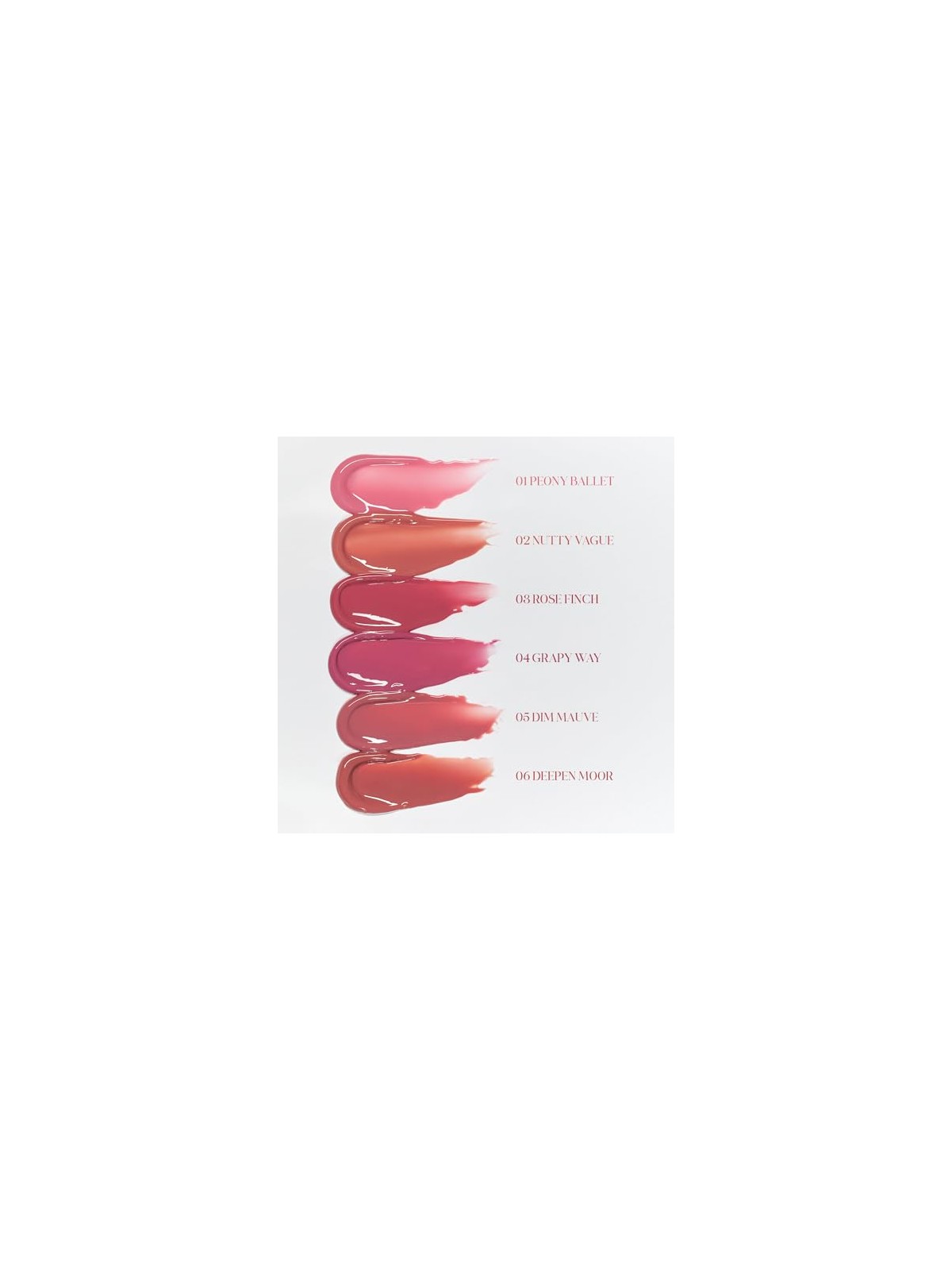Rom&nd Lucidalabbra Gloss Color Gloss 06 Deepen Moor 4g