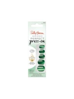 Sally hansen Unghie finte autoadesive Salon Effects Perfect Press On Rocket Fuel, 30 pezzi