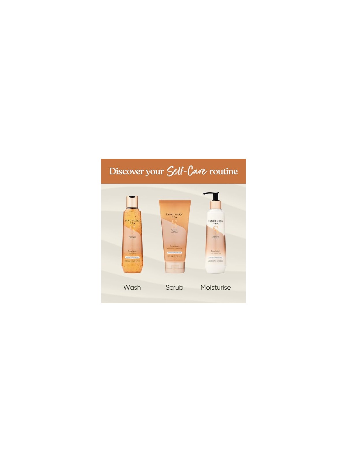 Sanctuary Spa Bagnoschiuma Signature Collection 250ml donna
