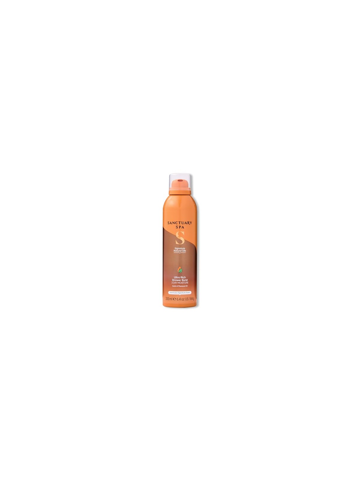 Sanctuary Spa Schiuma doccia con oli naturali Shower Burst 200ml donna
