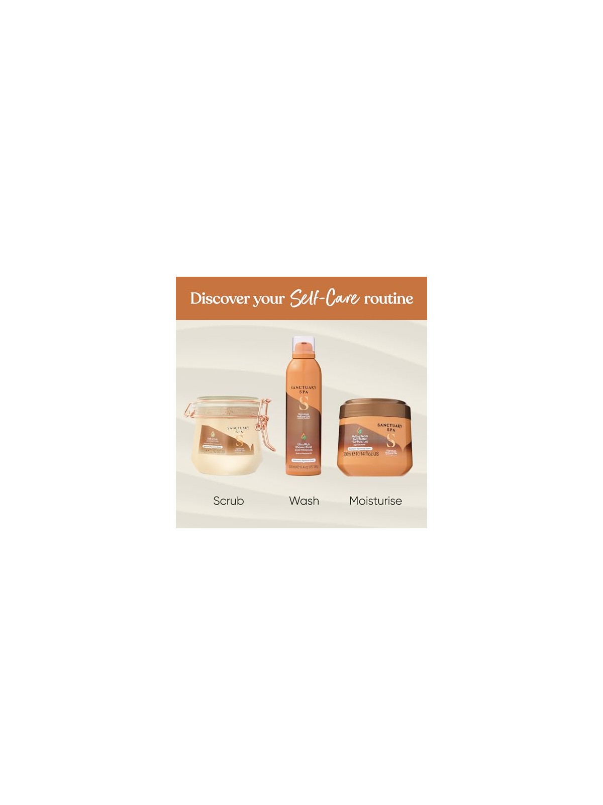 Sanctuary Spa Schiuma doccia con oli naturali Shower Burst 200ml donna
