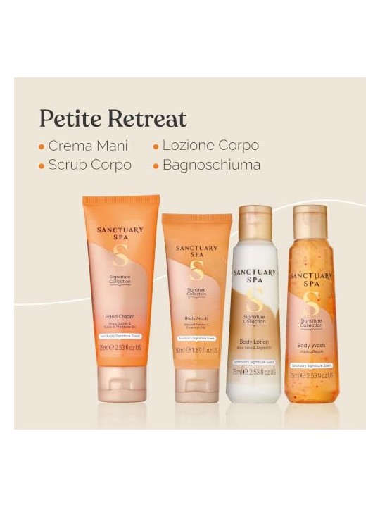 Sanctuary Spa Set regalo Petite Retreat donna