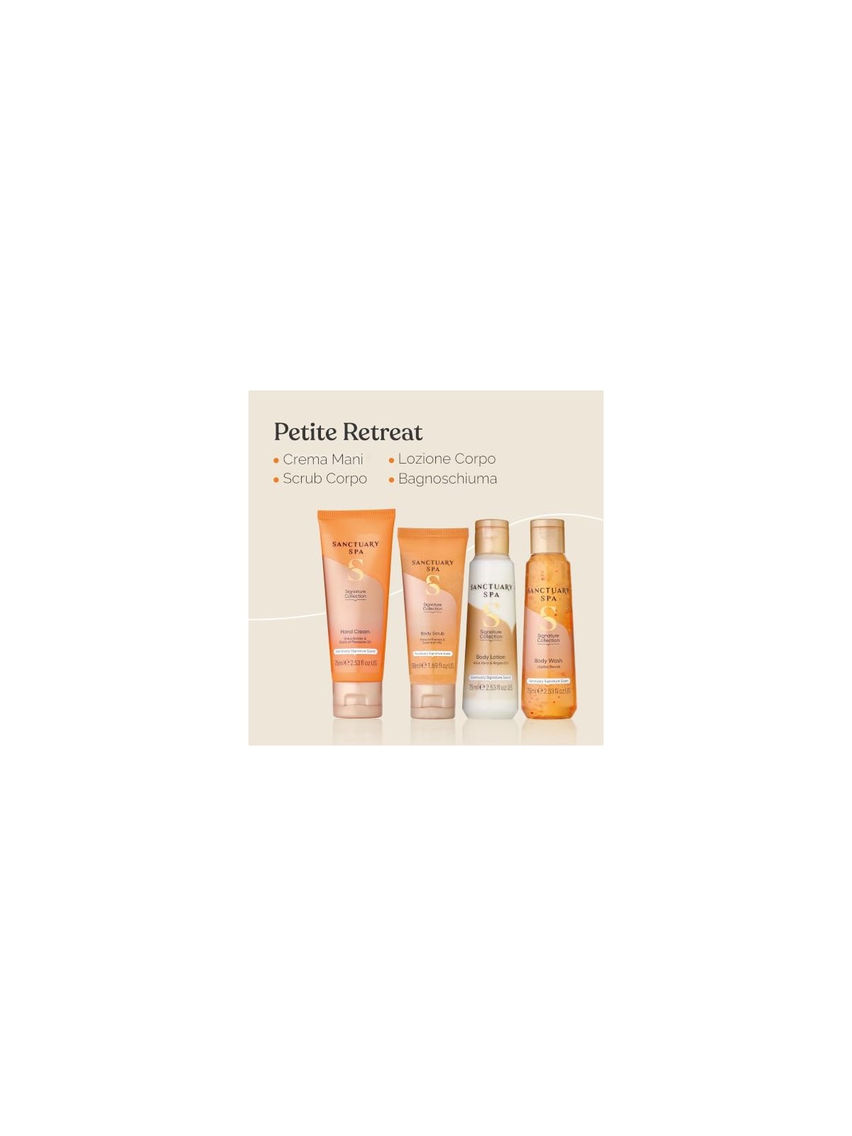 Sanctuary Spa Set regalo Petite Retreat donna