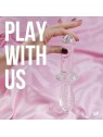 Satisfyer Doppio dildo in vetro di cristallo, dildo in vetro