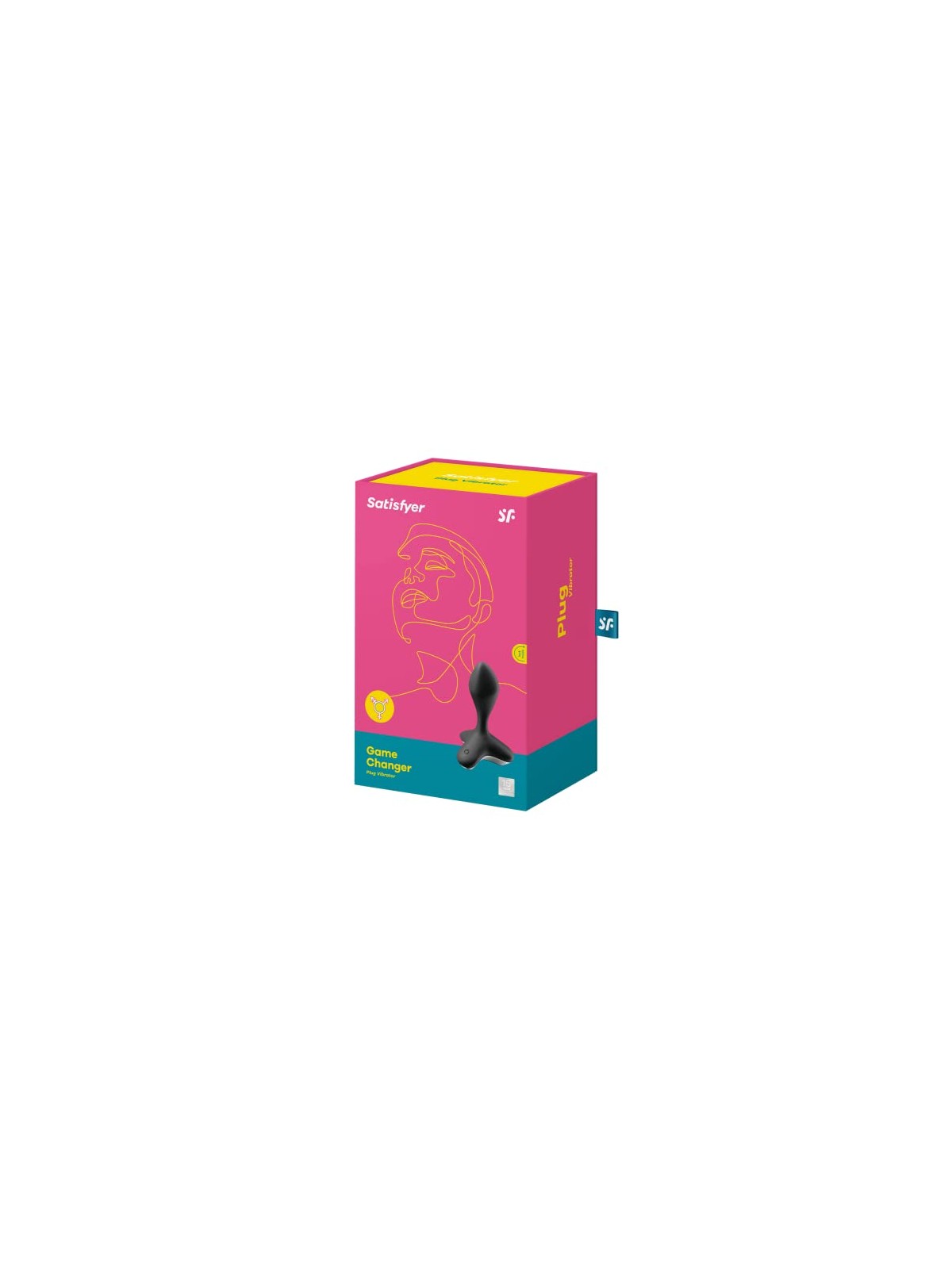 Game Changer Plug vibratore unisex nero